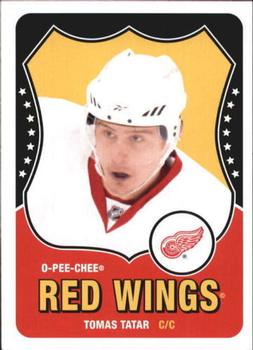 2011-12 O-Pee-Chee - 2010-11 O-Pee-Chee Rookie Update Retro Blank Back #NNO Tomas Tatar  Front