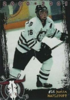 2000-01 Red Deer Rebels (WHL) #NNO Justin Mapletoft Front
