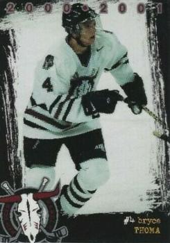 2000-01 Red Deer Rebels (WHL) #NNO Bryce Thoma Front