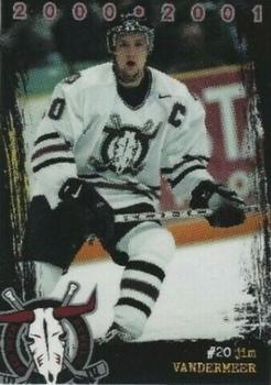 2000-01 Red Deer Rebels (WHL) #NNO Jim Vandermeer Front