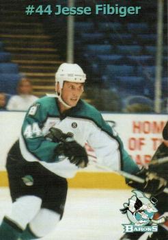 2001-02 Cleveland Barons (AHL) #7 Jesse Fibiger Front
