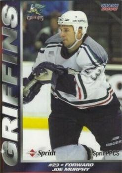2001-02 Choice Grand Rapids Griffins (AHL) #15 Joe Murphy Front