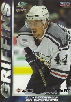 2001-02 Choice Grand Rapids Griffins (AHL) #21 Joel Kwiatkowski Front