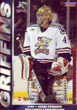 2001-02 Choice Grand Rapids Griffins (AHL) #22 Mathieu Chouinard Front