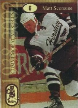 2001-02 Hershey Bears (AHL) #18 Matt Scorsune Front