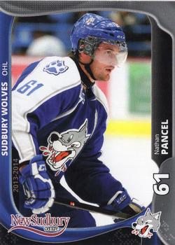 2013-14 Extreme Sudbury Wolves (OHL) #5 Nathan Pancel Front