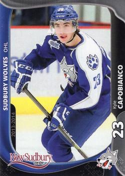2013-14 Extreme Sudbury Wolves (OHL) #13 Kyle Capobianco Front