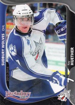 2013-14 Extreme Sudbury Wolves (OHL) #23 Ray Huether Front