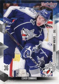 2014-15 Extreme Sudbury Wolves OHL #23 Connor Cummins Front