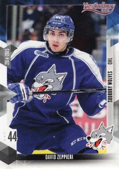 2014-15 Extreme Sudbury Wolves OHL #24 David Zeppieri Front
