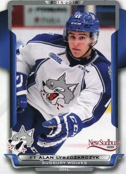 2015-16 Extreme Sudbury Wolves (OHL) #18 Alan Lyszczarczyk Front