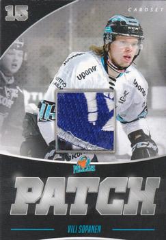 2016-17 Cardset Finland - Patch Series 2 Exchange #PATCH6 Vili Sopanen Front
