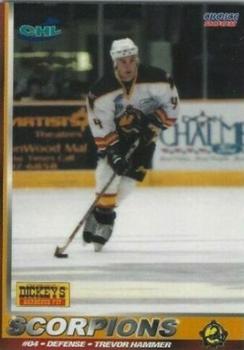 2001-02 Choice New Mexico Scorpions (CHL) #2 Trevor Hammer Front