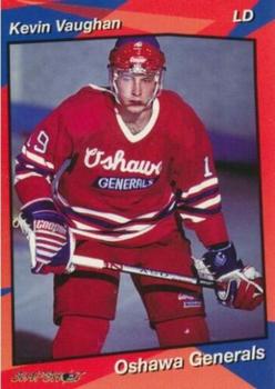 1993-94 Slapshot Oshawa Generals (OHL) #17 Kevin Vaughan Front