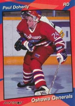 1993-94 Slapshot Oshawa Generals (OHL) #20 Paul Doherty Front