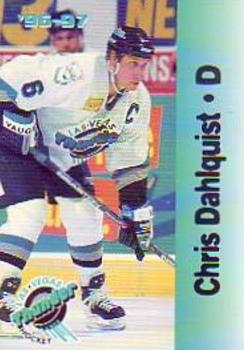 1996-97 Multi-Ad Las Vegas Thunder (IHL) #15 Chris Dahlquist Front