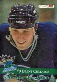 1999-00 Roox Florida Everblades (ECHL) #NNO Brent Cullaton Front