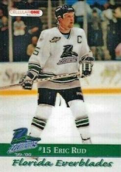 1999-00 Roox Florida Everblades (ECHL) #NNO Eric Rud Front