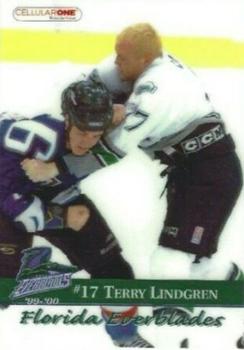 1999-00 Roox Florida Everblades (ECHL) #NNO Terry Lindgren Front