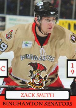 2009-10 Just Sports Photography Binghamton Senators (AHL) #1 Zack Smith Front