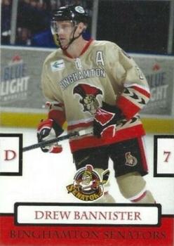 2009-10 Just Sports Photography Binghamton Senators (AHL) #4 Drew Bannister Front