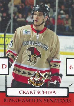 2009-10 Just Sports Photography Binghamton Senators (AHL) #19 Craig Schira Front