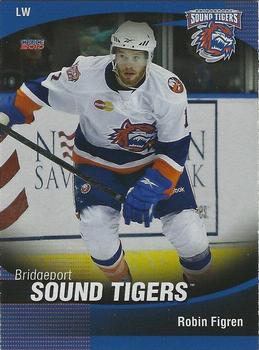 2009-10 Choice Bridgeport Sound Tigers (AHL) #7 Robin Figren Front