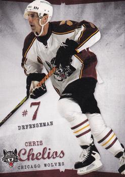 2009-10 Vienna Beef Chicago Wolves (AHL) #6 Chris Chelios Front