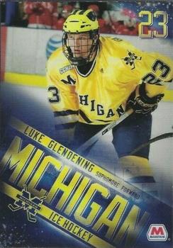 2009-10 Michigan Wolverines (NCAA) #10 Luke Glendening Front
