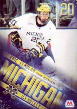 2009-10 Michigan Wolverines (NCAA) #15 Eric Elmblad Front