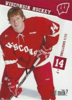2009-10 Suttle-Straus Wisconsin Badgers (NCAA) #NNO Ben Grotting Front