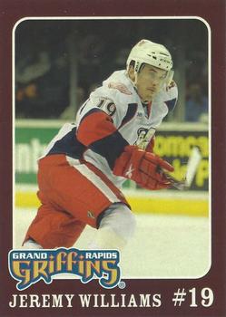 2009-10 Play N Trade Video Games Grand Rapids Griffins (AHL) #B-02 Jeremy Williams Front