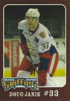 2009-10 Play N Trade Video Games Grand Rapids Griffins (AHL) #B-04 Doug Janik Front