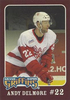 2009-10 Play N Trade Video Games Grand Rapids Griffins (AHL) #D-03 Andy Delmore Front