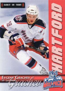 2009-10 Hartford Wolf Pack (AHL) Kid's Club #NNO Evgeny Grachev Front
