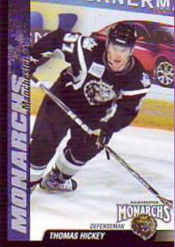 2009-10 Choice Manchester Monarchs (AHL) #9 Thomas Hickey Front