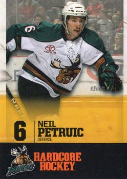 2009-10 Manitoba Moose (AHL) #NNO Neil Petruic Front