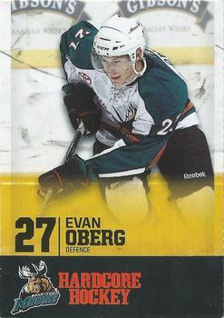 2009-10 Manitoba Moose (AHL) #NNO Evan Oberg Front