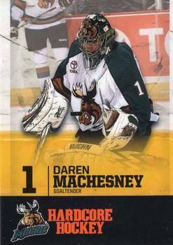 2009-10 Manitoba Moose (AHL) #NNO Daren Machesney Front