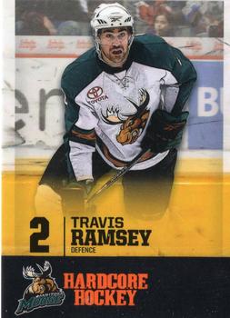 2009-10 Manitoba Moose (AHL) #NNO Travis Ramsey Front