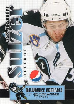 2009-10 Pepsi Milwaukee Admirals (AHL) #NNO Alexander Sulzer Front