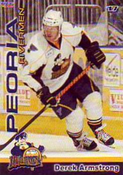2009-10 Choice Peoria Rivermen (AHL) #NNO Derek Armstrong Front