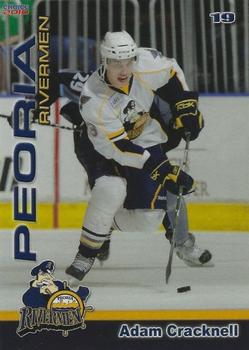 2009-10 Choice Peoria Rivermen (AHL) #NNO Adam Cracknell Front
