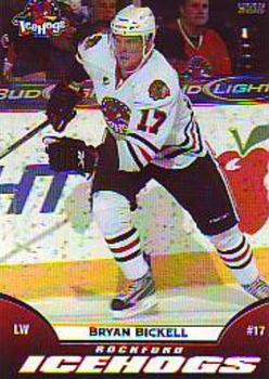 2009-10 Choice Rockford IceHogs (AHL) #02 Bryan Bickell Front