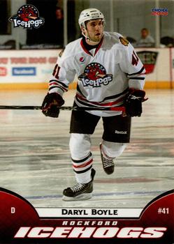 2009-10 Choice Rockford IceHogs (AHL) #04 Daryl Boyle Front