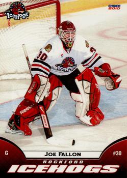 2009-10 Choice Rockford IceHogs (AHL) #15 Joe Fallon Front
