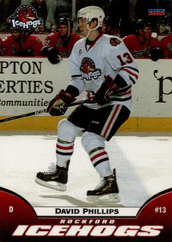 2009-10 Choice Rockford IceHogs (AHL) #23 Dave Phillips Front