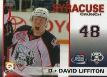 2009-10 Choice Syracuse Crunch (AHL) #20 Dave Liffiton Front
