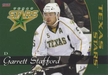 2009-10 Choice Texas Stars (AHL) #4 Garrett Stafford Front