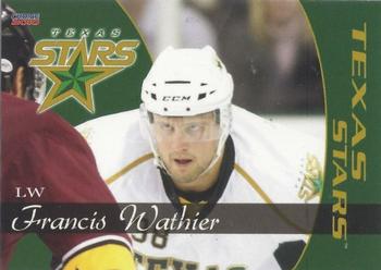 2009-10 Choice Texas Stars (AHL) #5 Francis Wathier Front